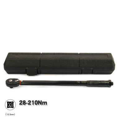 Ключ динамометрический предельный 1/2 / щелчкового типа / 28-210 Hm черный — MOTORTOOL